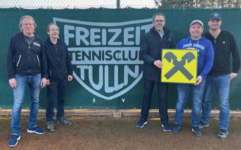 Neuer Sponsor- Raiffeisenbank Tulln